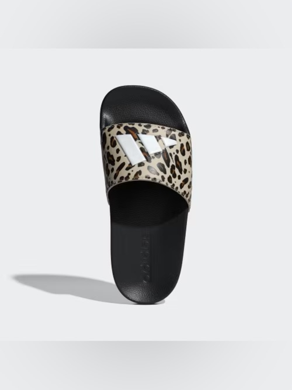 adidas ADILETTE SHOWER LOGO K Leopard Print